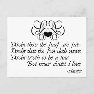 Cartão Postal Nunca Duvide de Ofelia