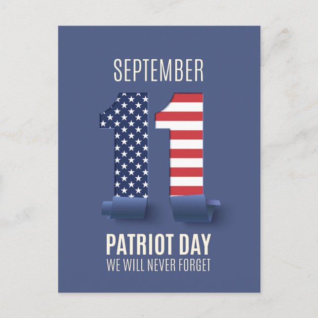 Cartão Postal Nunca esqueceremos o 111 (Frente)