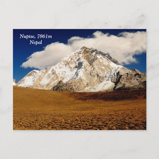Cartão Postal Nuptse (Frente)