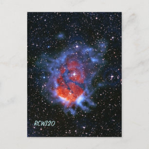 Cartão Postal Nurseries Stellar RCW120, Gum 58