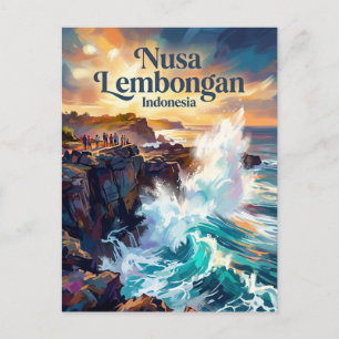 Cartão Postal Nusa Lembongan Indonésia