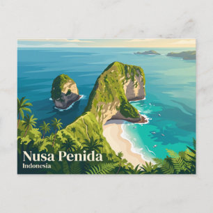 Cartão Postal Nusa Penida Indonésia