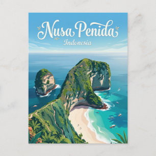 Cartão Postal Nusa Penida Indonésia