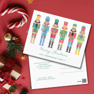 CARTÃO POSTAL NUTCRACKERS NATAL