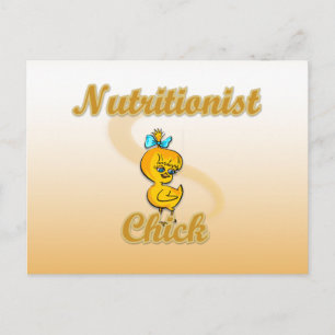 Cartão Postal Nutricionista Frango