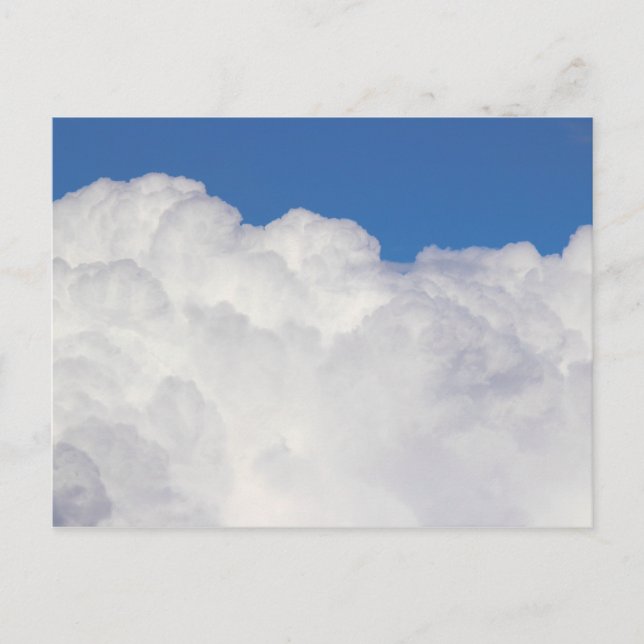 Cartão Postal Nuvem Cumulus II (Frente)