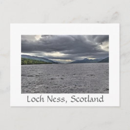 Cartão Postal Nuvens de aço de Loch Ness