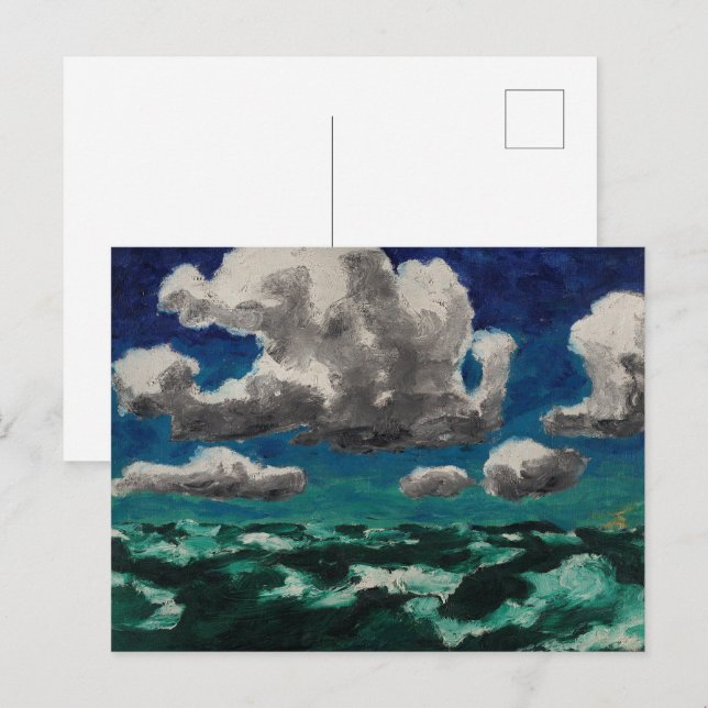 Cartão Postal Nuvens de Verão | Emil Nolde | (Frente/Verso)