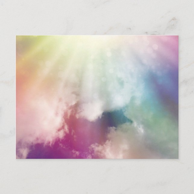 Cartão Postal Nuvens Mágicas (Frente)