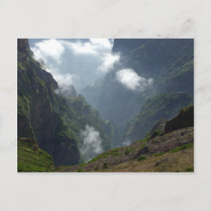 Cartão Postal Nuvens & Montanhas