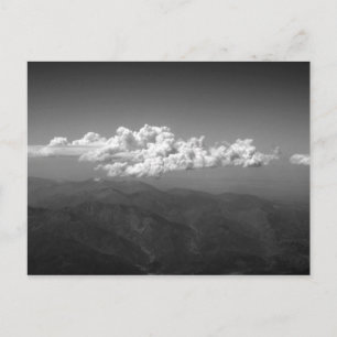 Cartão Postal nuvens no céu