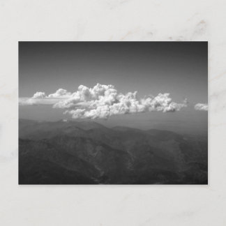 Cartão Postal nuvens no céu