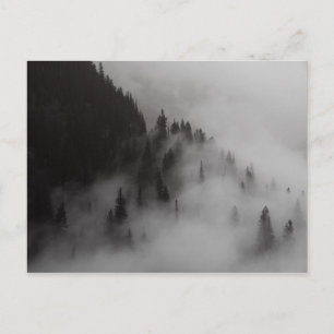 Cartão Postal Nuvens no Glaciar de Passagem de Logan NP