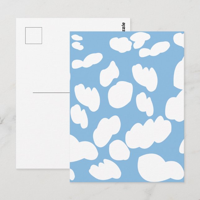 Cartão Postal Nuvens Nuvens de Céu Azul (Frente/Verso)