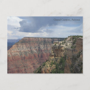 Cartão Postal Nuvens sobre o Grand Canyon