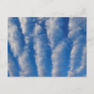 Cartão Postal Nuvens Stratocumulus Undulatus