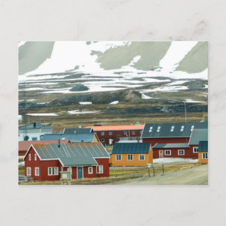 Cartão Postal Ny-Alesund, Svalbard, Noruega