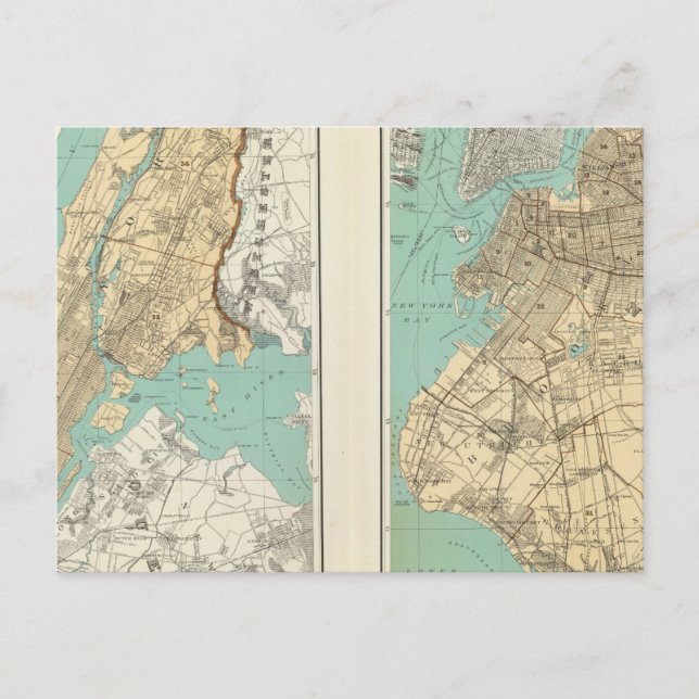 Cartão Postal NY City, Brooklyn (Frente)