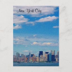 Cartão Postal ny skyline