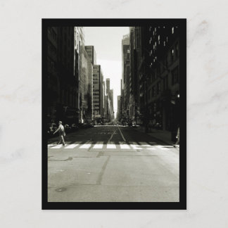 Cartão Postal NYC Crosswalk