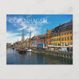 Cartão Postal Nyhavn, Copenhaga