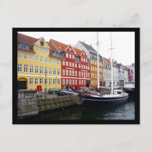Cartão Postal nyhavn vela