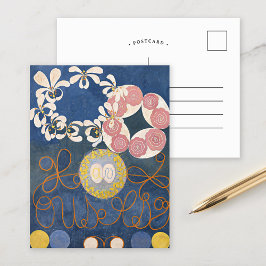 Cartão Postal O 10 maior número 1 | Hilma af Klint