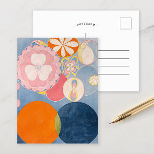 Cartão Postal O 10 maior número 2 Hilma af Klint