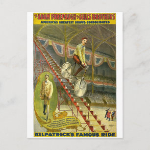 Cartão Postal O Adam Forepaugh e vende o milagre da América