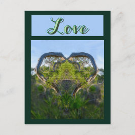 Cartão Postal O Amor Da Natureza