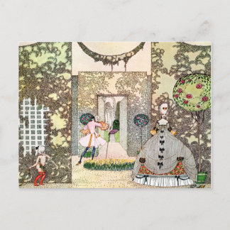 Cartão Postal O amor de Kay Nielsen na tarde