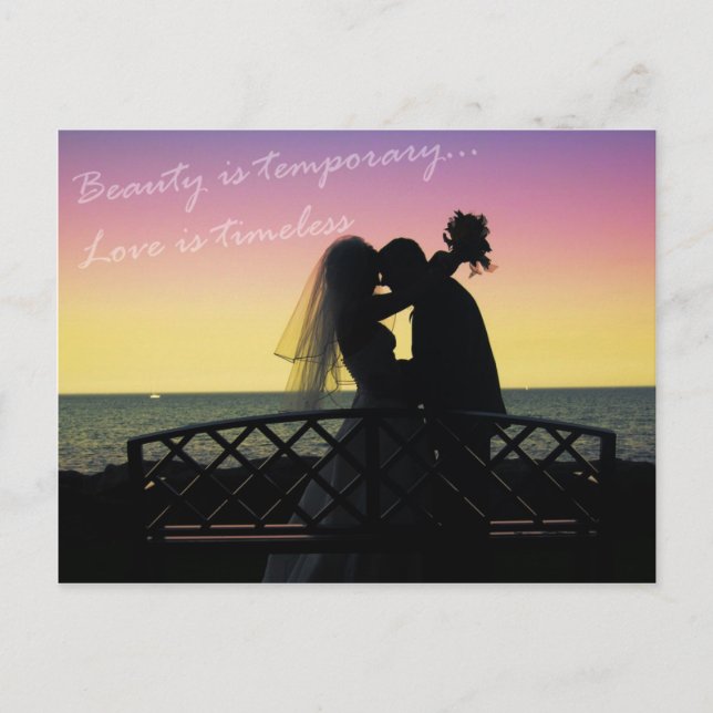 Cartão Postal o amor é eterno (Frente)