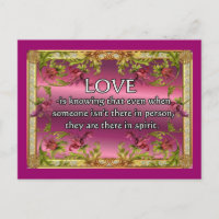 O amor é...poema no dorso roxo com estrutura de fl