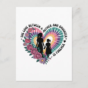 Cartão Postal O Amor Entre Uma Mãe E Filha É Para Sempre