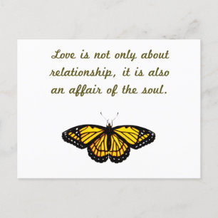 Cartão Postal O Amor Não É Apenas Uma Relação