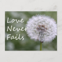 O Amor Nunca Falha Dandelion1 Coríntios 13