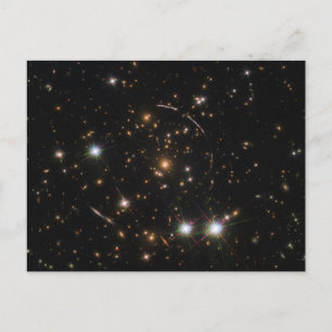 Cartão Postal O Arco Sunburst Em Um Grande Aglomerado de Galáxia