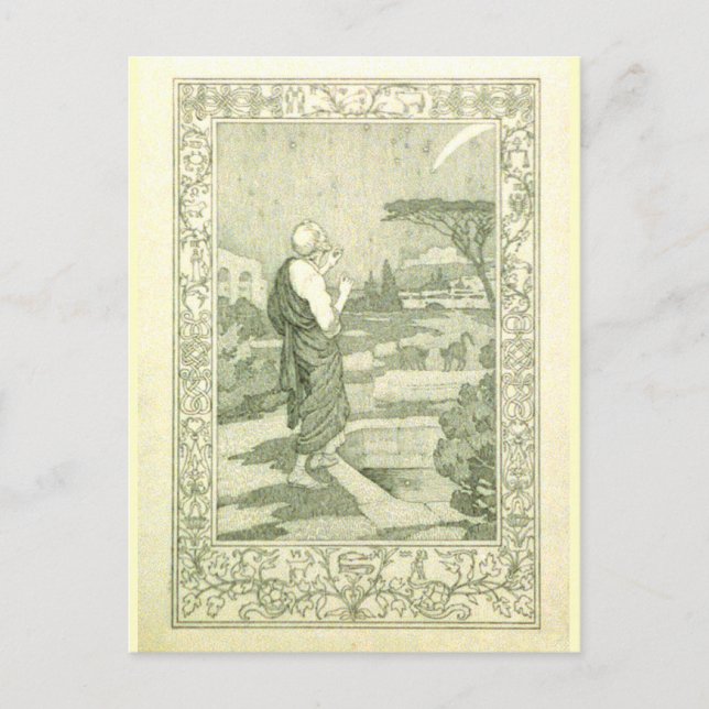 Cartão Postal O Astrônomo (Frente)