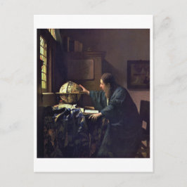 Cartão Postal O astrônomo de Johannes Vermeer
