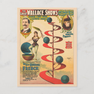 Cartão Postal O Ato De M'lle Norada French