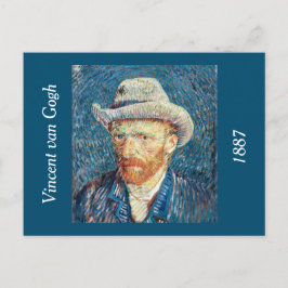 Cartão Postal O autorretrato de Vincent van Gogh