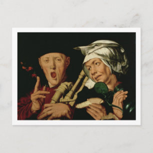 Cartão Postal O Bagpiper