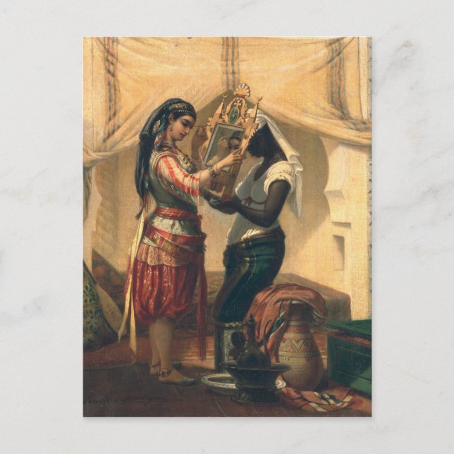 Cartão Postal O Banheiro do Odalisque (Frente)