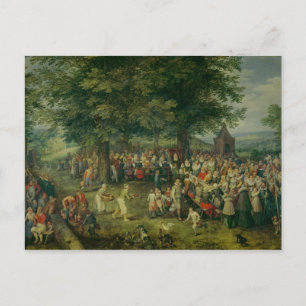 Cartão Postal O Banquete de Casamento