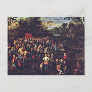 Cartão Postal O Banquete De Casamento De Bruegel D. Ä. Jan (Melh
