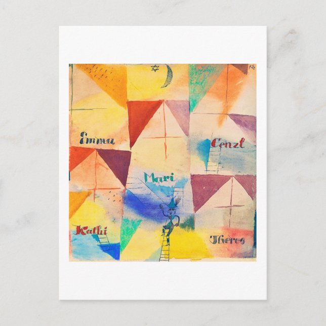 Cartão Postal O Bávaro Don Giovanni, Klee (Frente)