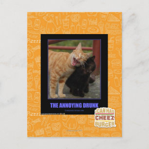 Cartão Postal O Bebado irritante