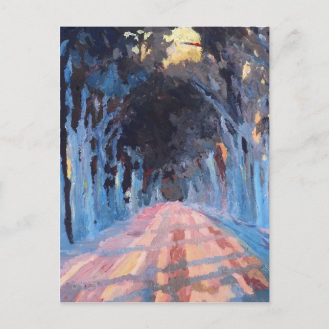 Cartão Postal O Beco de inverno (Frente)