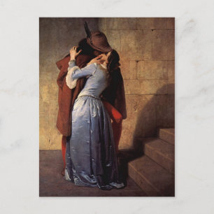 Cartão Postal O Beijo