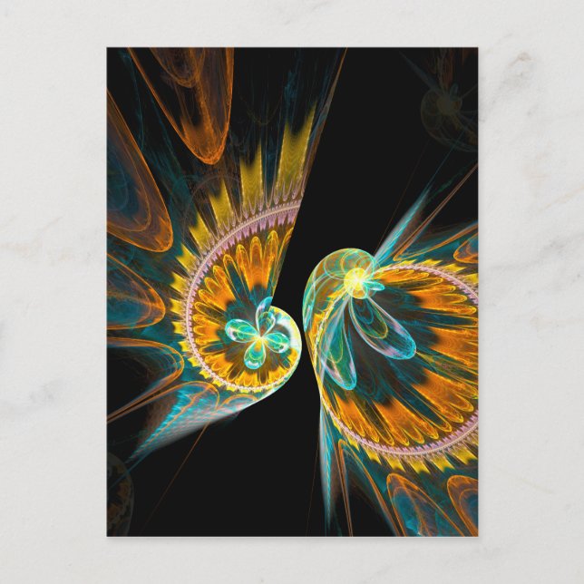 Cartão Postal O Beijo (Frente)